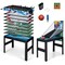 Costway 14-in-1 Combo Game Table Set with Foosball Air Hockey Ping Pong Chess Shuffleboard